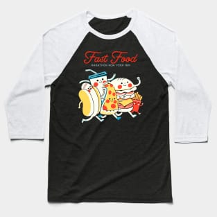 Fast food Baseball T-Shirt